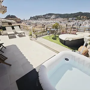 Luna With Jacuzzi, 5mins Walking To The Beach, Sea And Castle View Big Terrace Appartement